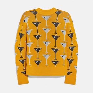Coach Martini sweater (NWT)